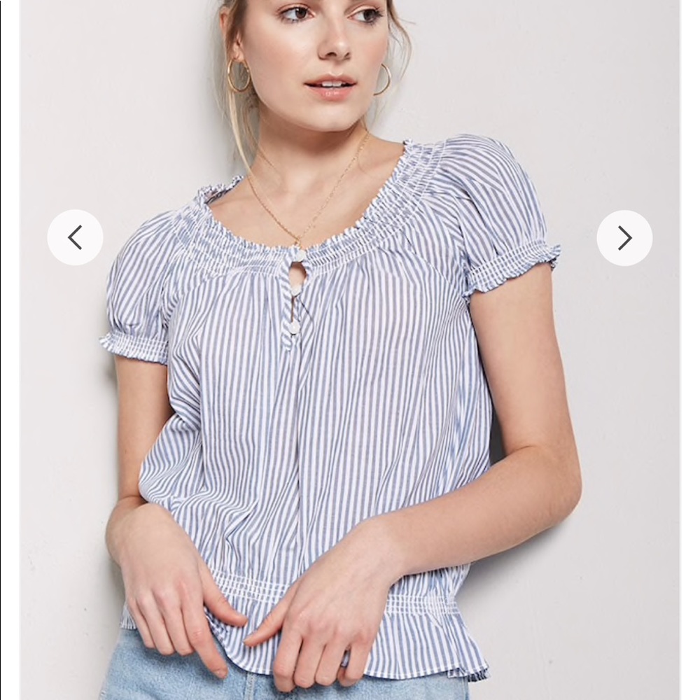 Forever 21 smocked top